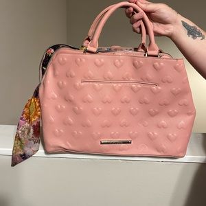 Betsey Johnson large pink purse